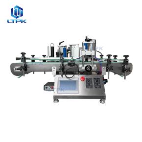 LT-150C Automatic Desktop Position Labeler Wine Beer Tin Can Jar Round Bottle Labeling Machine With Date Coding Printer 
