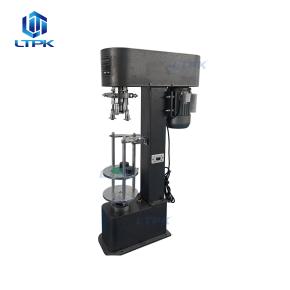 LT-DK50D Semi-Automatic Wine Bottle Cap Locker Olive Oil Whisky Metal Capper Locking Pressing Aluminum Lid Sealing Capping Machine