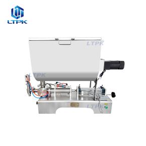 LT-GUF500 U-type Semi Automatic Mixing Chili Sauce Grain Paste Filling Machine