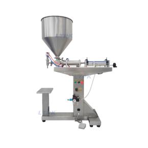 LT-LGF1000 Semi Automatic Sauce Bottle Cream Liquid Detergent Filling Machine Juice Mayonnaise Filling Machine