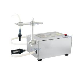 GFK160N Small Manual Digital Control 2ml to 3500ml Drink Water Liquid  Pump Filler Filling Machine