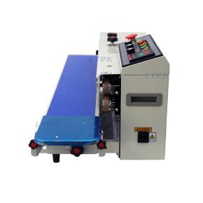 LT-FR1000 Stainless Steel Or Print Body Plastic Film Band Sealing Machine With Ink Wheel Date Printing