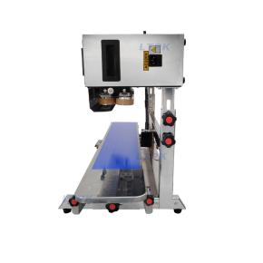 LT-FR1000V Continuous Band Sealer Plastic Kraft Coffee Bags Sealing Machine with Ink date Printer