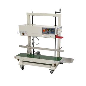 LT-FR1100V Vertical Continuous Sealing Machine Film Band Sealer (for PE bag)