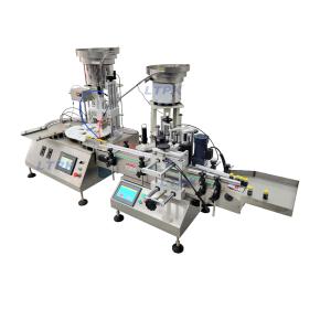2-10ml Small Ampule Penicillin Bottle Automatic Vial Filling and Stoppering Plugging Crimping Labeling Machine