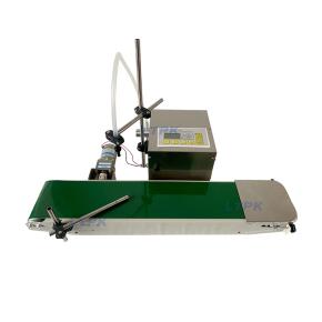 LT-LS25A Automatic Liquid Filling Machine with Conveyor Belt Glass Plastic Bottle Perfume Water Liquid Lotion Essential Oil Filler