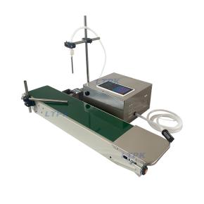 LT-LS11A Manual Liquid Filling Machine with Conveyor Belt for Water Essential Oil
