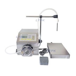 LT-G53A   Perfume Vial Liquid Glue Essential Oil Filler Peristaltic Pump Filling Weighing Machine
