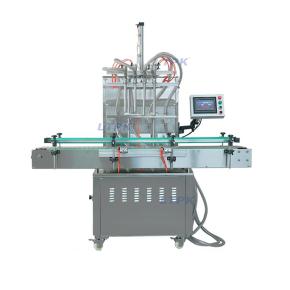 LT-LS25D-1 Automatic Magnetic Pump Glass Water Bottle Fluid Perfume Essential Oil Liquid Soap Filling Machines With Conveyor