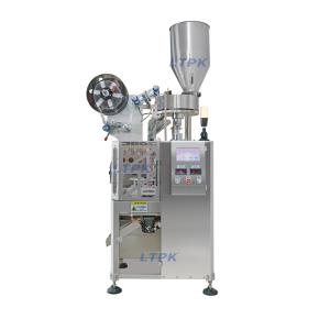 LT-YSZF90X-LP High Speed Automatic Triangular Tea Bag Packing Machine Volumetric Dosing For Nylon Mesh Bag With Thread Loop