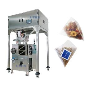 LT-YSZF90X-6S Small Pyramidal Bag Herbal Rose Tea Packing Making Filling Machine Tea Bag With Thread and Tag Packing Machinery