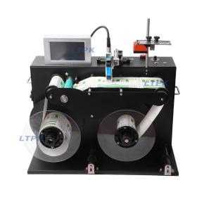 LT-GSP160 Anti-counterfeit Tag Inkjet Coding Rewinder Machine Invisible UV Ink GS1 QR Dynamic Traceability Roll Label Printing Equipment