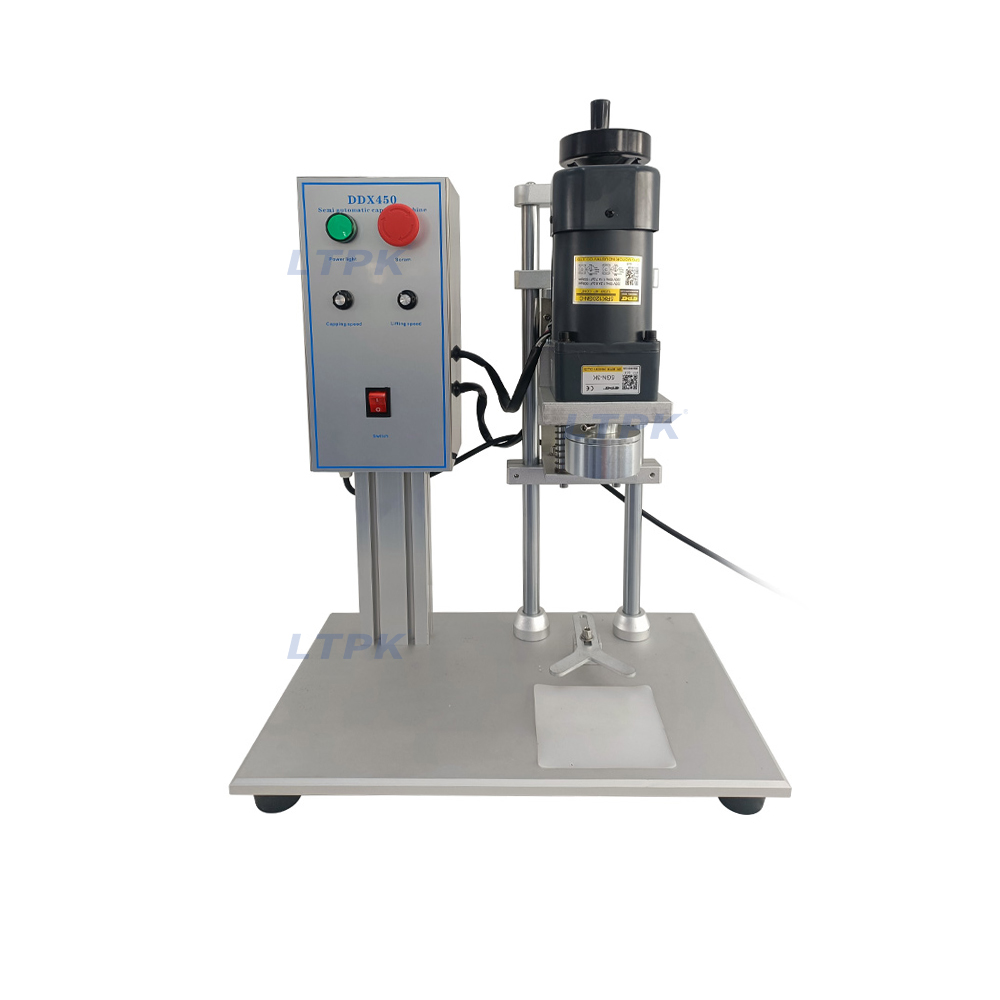 DDX450 Full Automatic Ca ps Tighterner Machines Glass Soda Milk Bottle Torque Capper Bottle Ca p Closing Machine.jpg