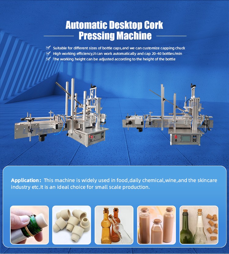 Tabletop Cork Pneumatic Automatic Wine Bottle Capping Crimping Pressing Machine.jpg