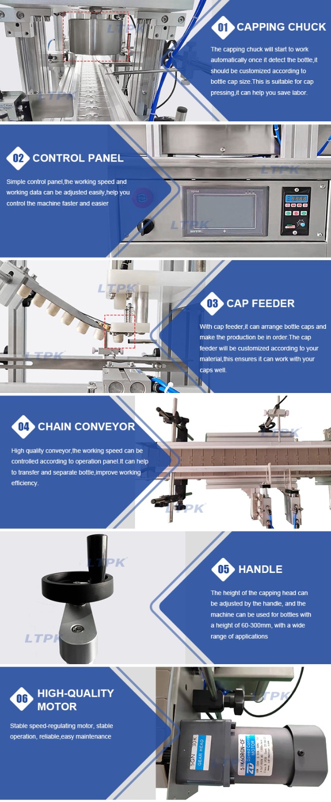 Pneumatic Automatic Glass Bottle Cap Cork Press Machine Jar Whisky Plastic Bottle Capping Machine.jpg