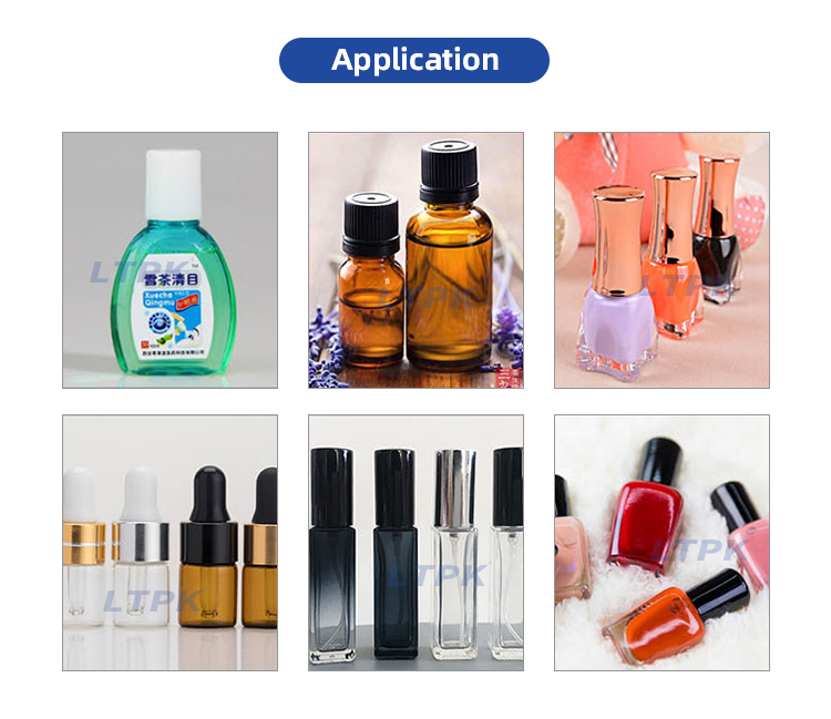 Automatic Small Glass Beverage Bottle Shampoo Sprays Round Bottle Capping Machine.jpg