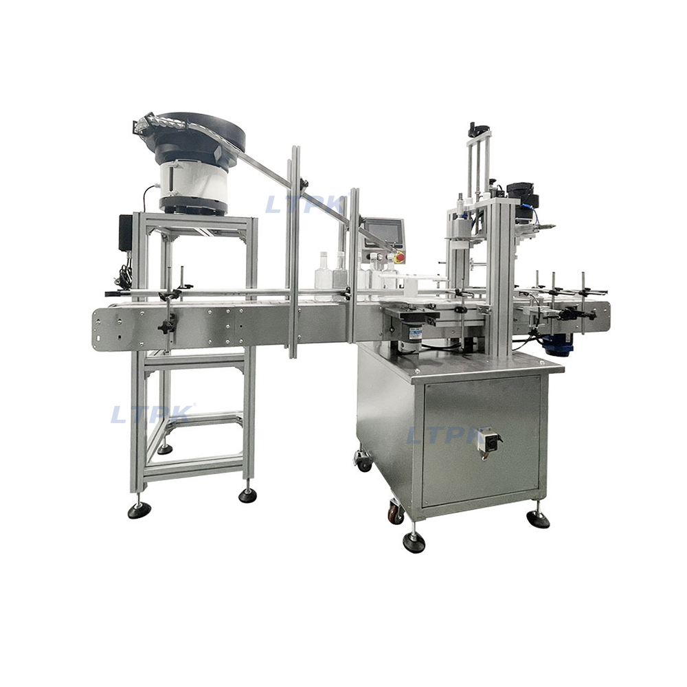 Automatic Essential Oil Dropper Bottle Cap Tightening Screw Lid Vial Capping Machines With Cap Feeder.jpg