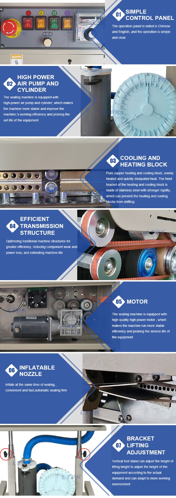 Vertical sealing machine hot air seam sealing machine sealing machine.jpg